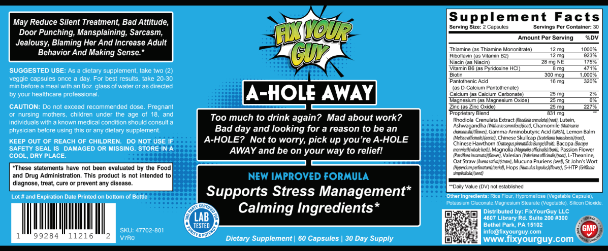 A-HOLE-AWAY